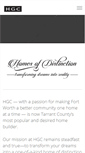 Mobile Screenshot of hgcdevelopment.com