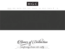 Tablet Screenshot of hgcdevelopment.com